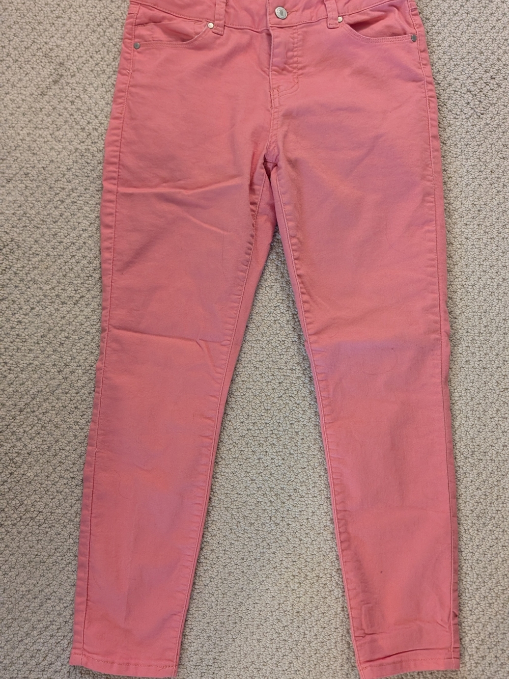 Women's Pink Stretch Skinny Jeans - Size 4